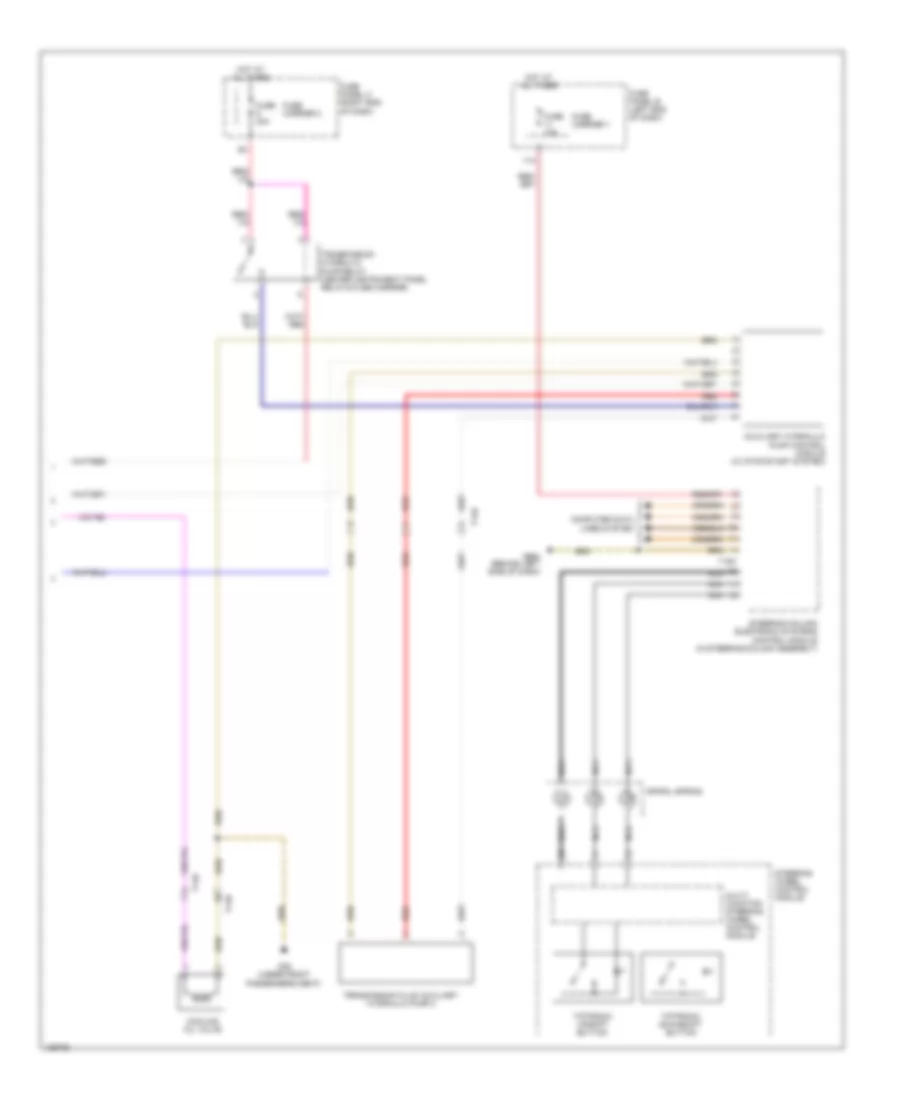 Transmission Wiring Diagram 3 of 3 for Audi Q7 Prestige 2014