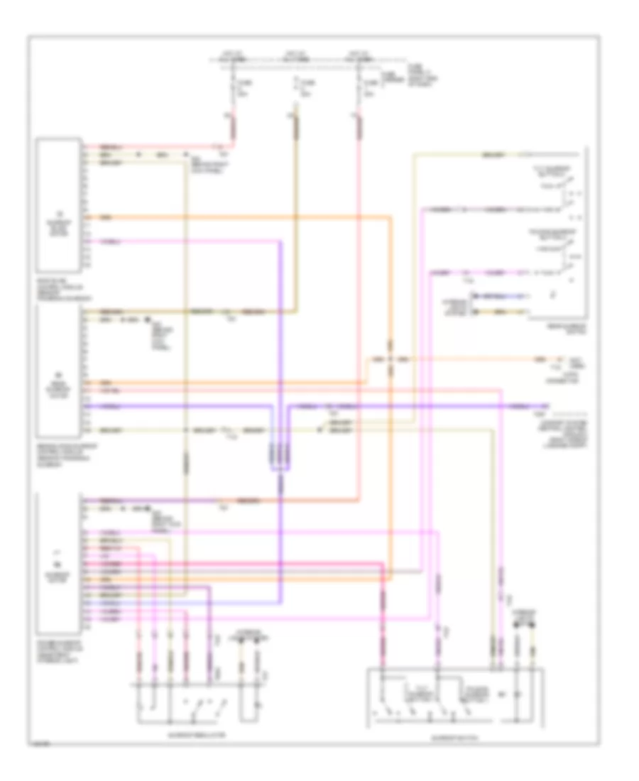 Power TopSunroof Wiring Diagram for Audi Q7 Prestige 2014
