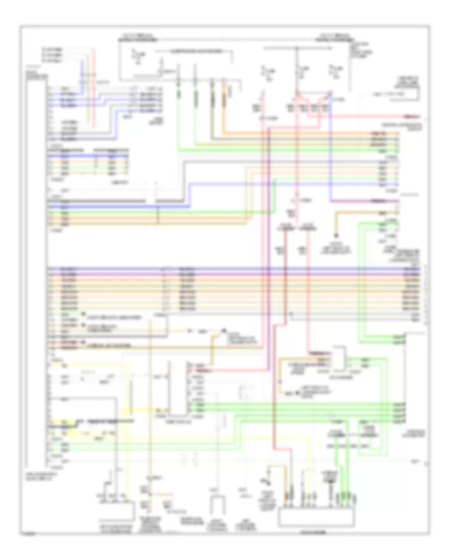 Navigation Wiring Diagram, withCIC & HIFI Радио (1 из 2) для BMW Z4 28i 2013