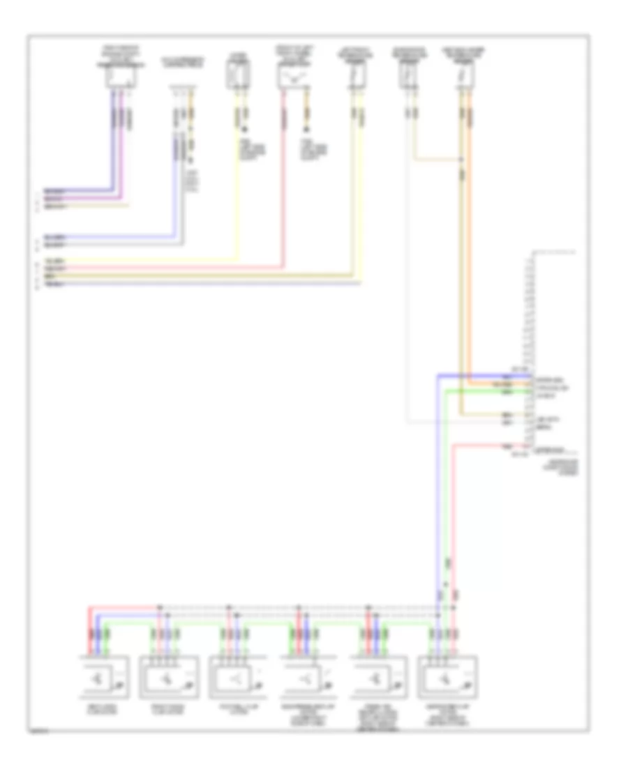 Электросхема кондиционера, С Основной счет (2 из 2) для BMW X5 30i 2008