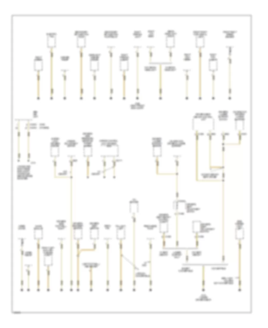 Электросхема подключение массы заземления (2 из 4) для BMW 325xi 2001