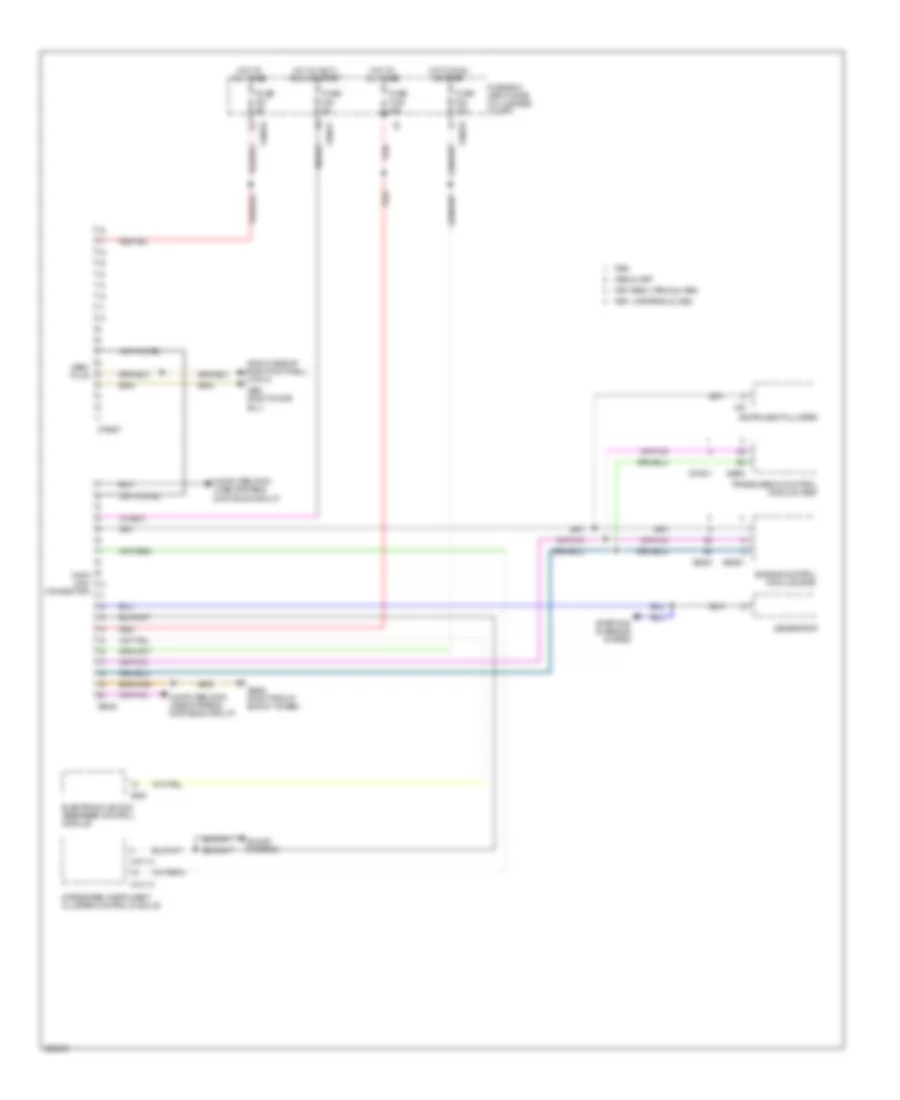 схема соединителя канала связи для BMW 740i 1997
