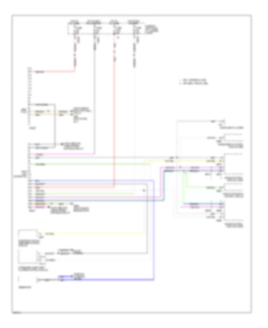 схема соединителя канала связи для BMW 750iL 1997
