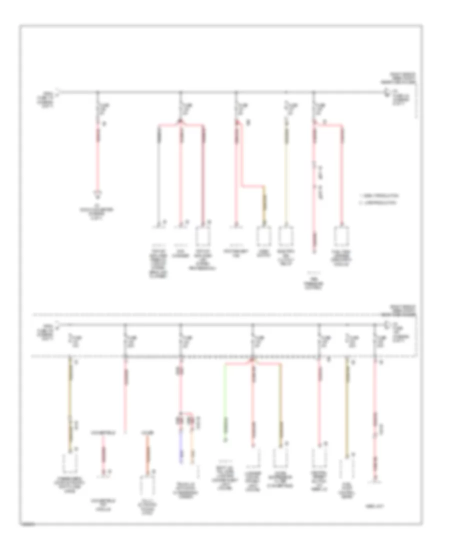 Электросхема блока предохранителей и реле (6 из 7) для BMW 640i 2012