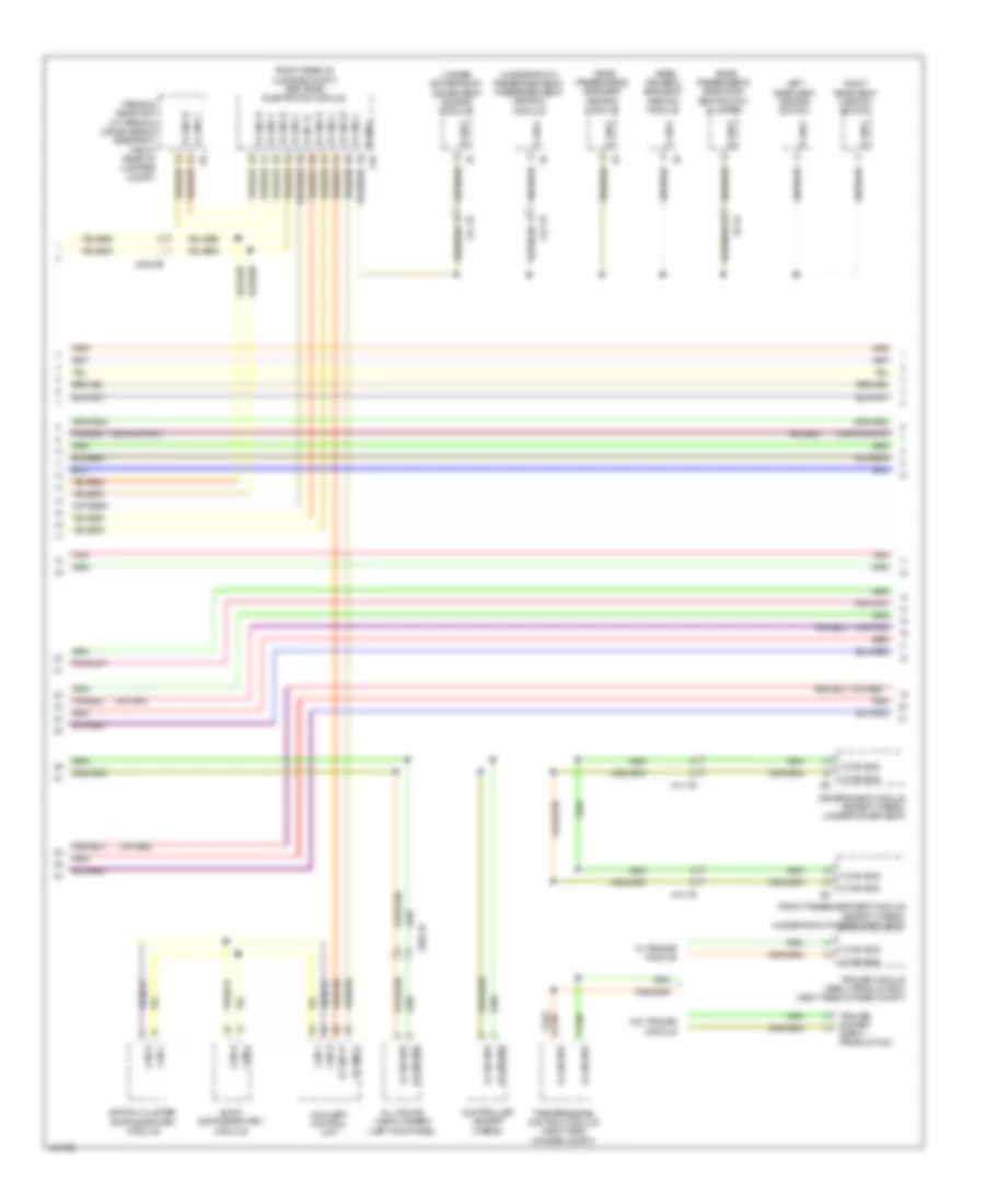 Электросхема линии передачи данных CAN (3 из 4) для BMW 320i 2014