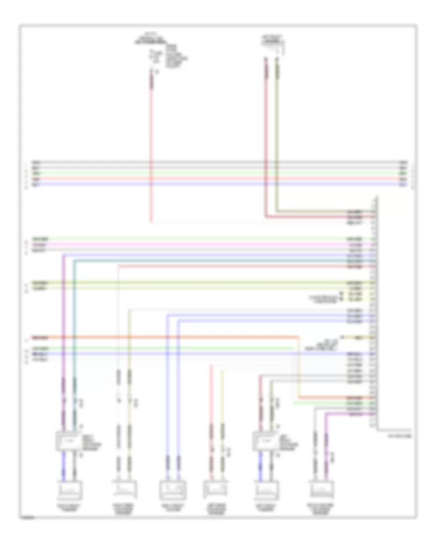 Navigation Wiring Diagram, withHifi Radio  Active Sound Design (5 из 6) для BMW 320i 2014