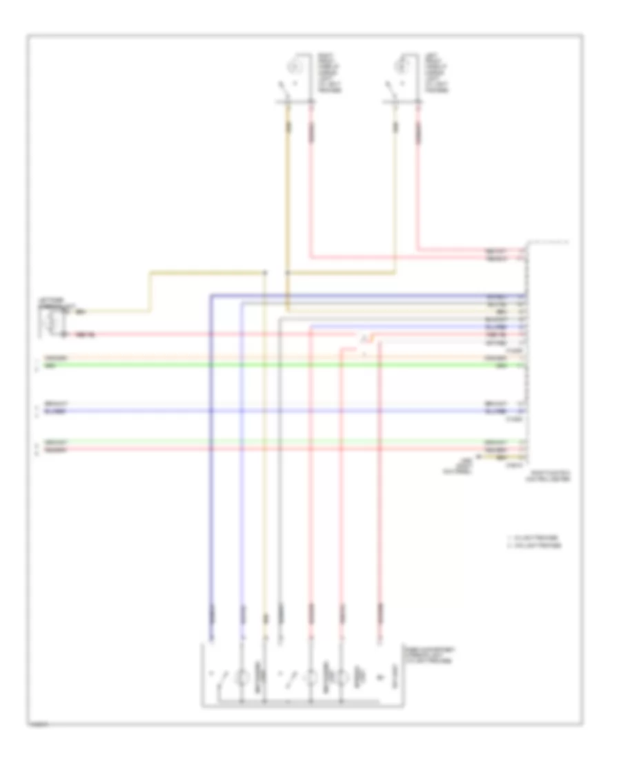 Электросхема подсветки (2 из 3) для BMW X6 M 2014