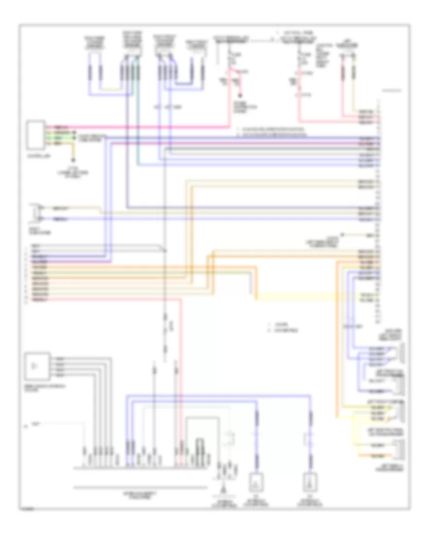 Hifi Radio Wiring Diagram, withCCC & M-ASK (3 из 3) для BMW 135is 2013
