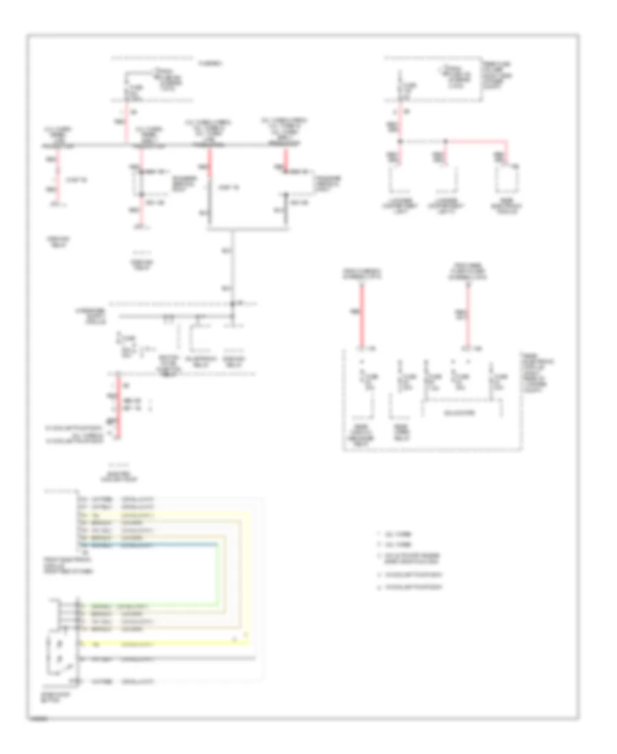 Электросхема блока предохранителей и реле (5 из 6) для BMW 328d 2014
