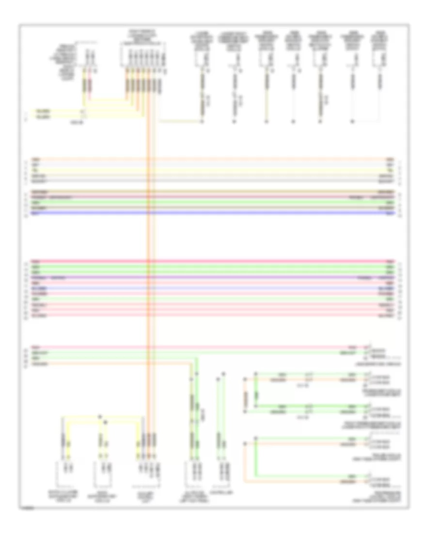 Электросхема линии передачи данных CAN (2 из 3) для BMW 320i 2013