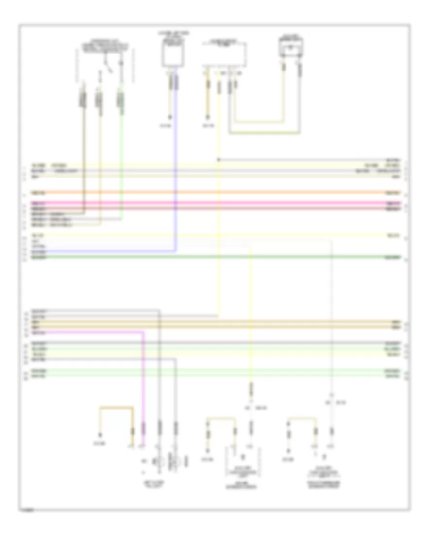 Электросхема розетки подключения прицепа и внешнего освещения (2 из 3) для BMW 320i 2013