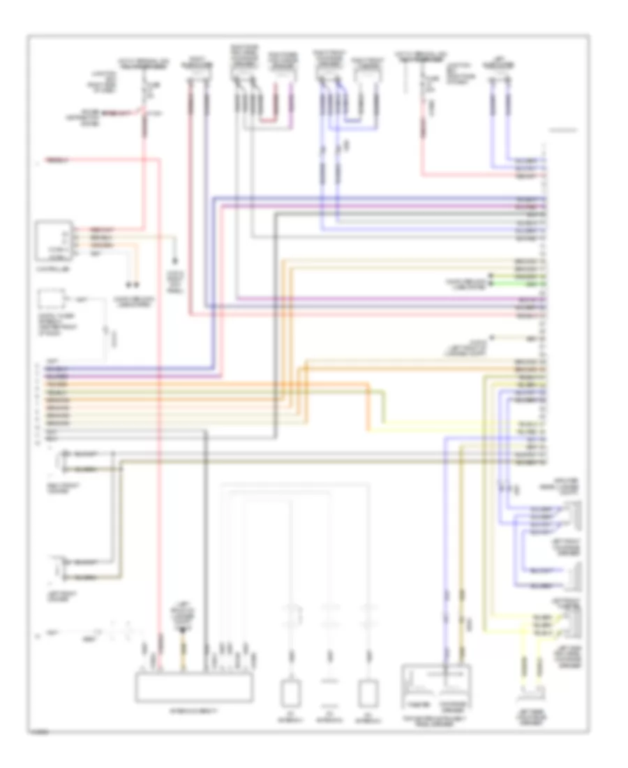 Navigation Wiring Diagram, withCIC & HIFI Радио (2 из 2) для BMW Z4 sDrive35i 2014