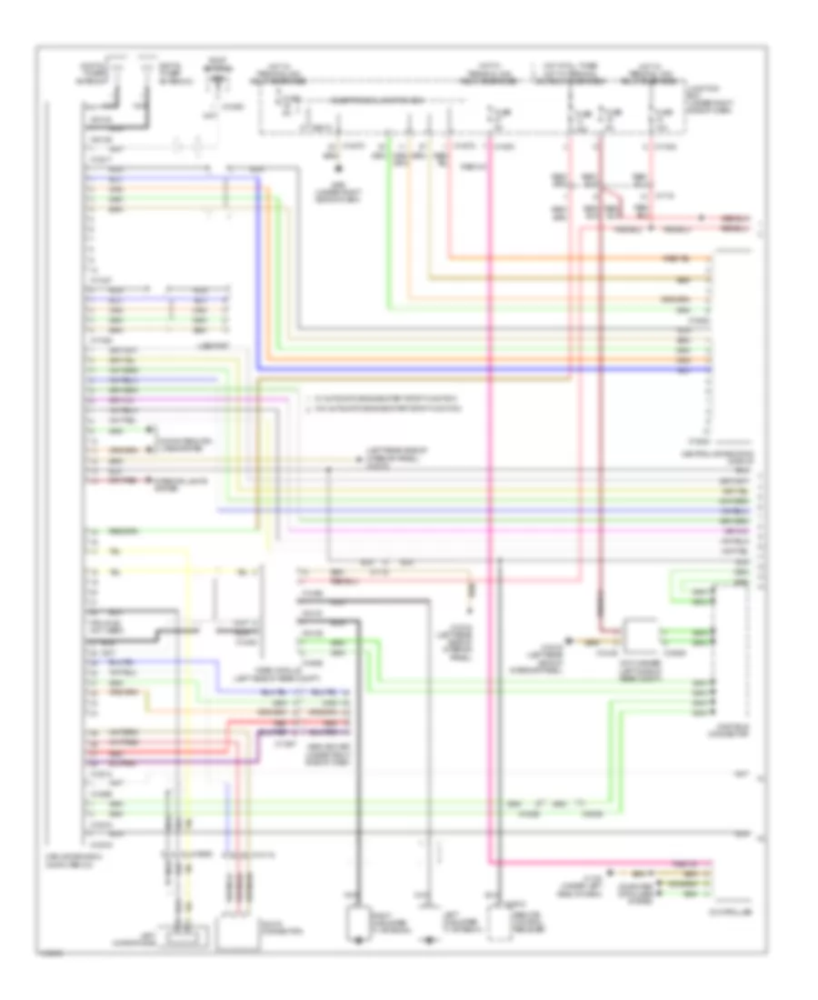 Navigation Wiring Diagram, Convertible withCIC & Hifi Radio (1 из 2) для BMW 328i 2013