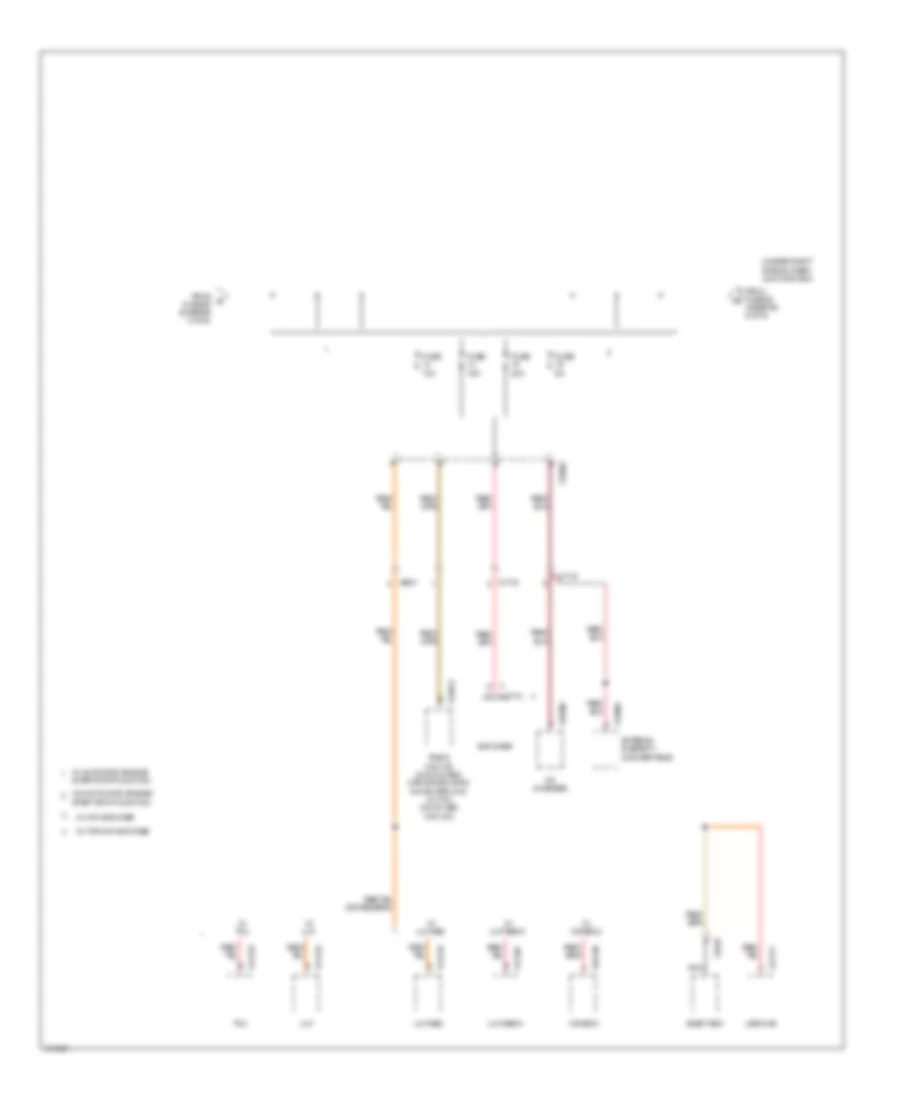 Электросхема блока предохранителей и реле, Кабриолет (6 из 6) для BMW 328i 2013