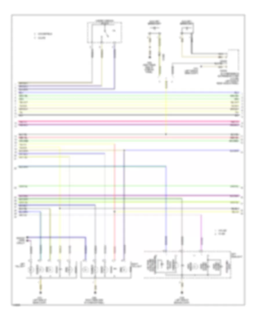 Электросхема розетки подключения прицепа и внешнего освещения, Купе (2 из 3) для BMW 328i 2013