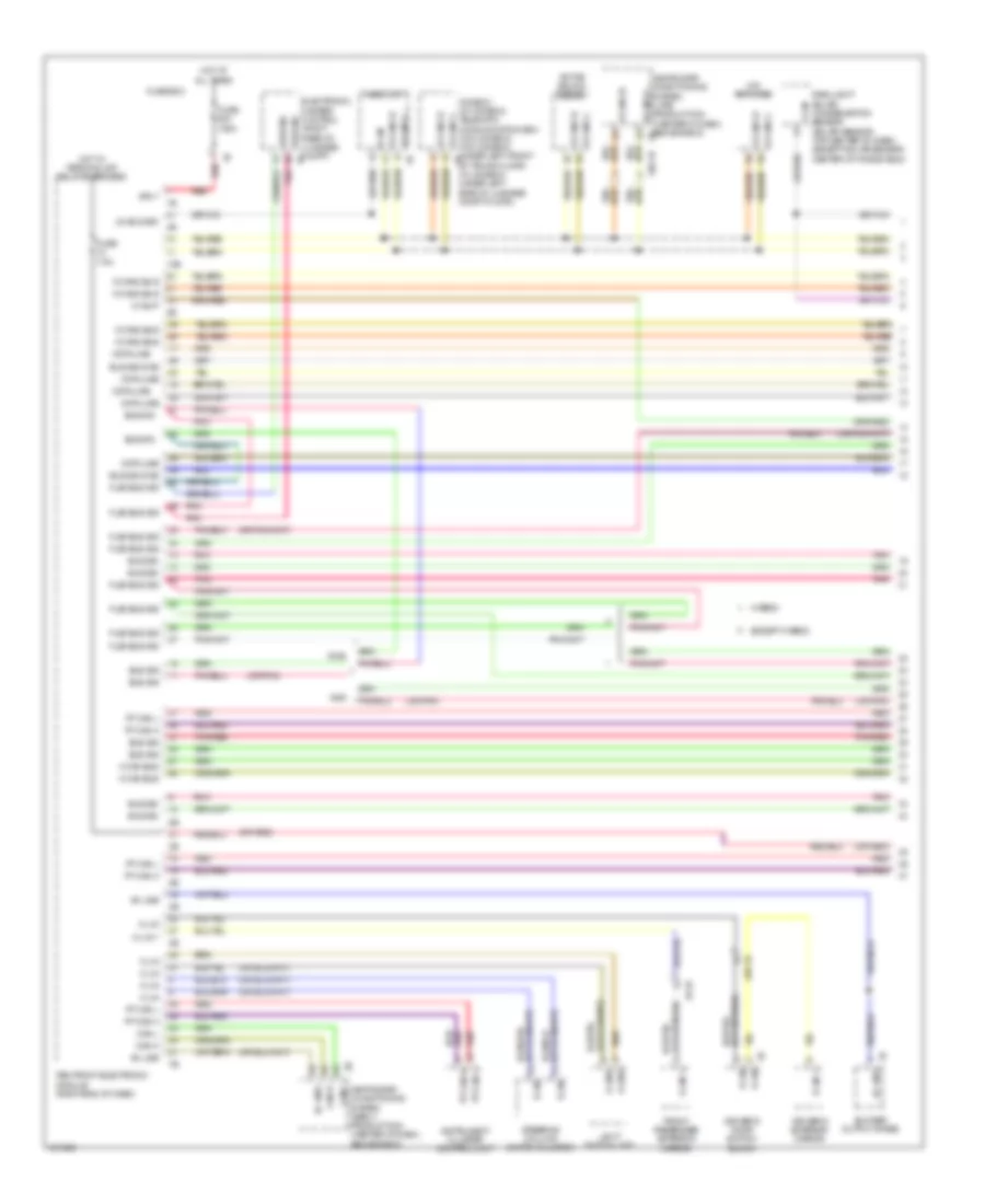 Электросхема линии передачи данных CAN (1 из 4) для BMW 328i GT xDrive 2014