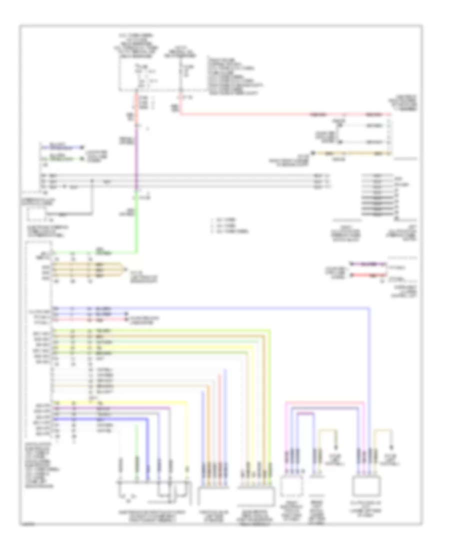 Электросхема системы круизконтроля для BMW 328i xDrive 2014