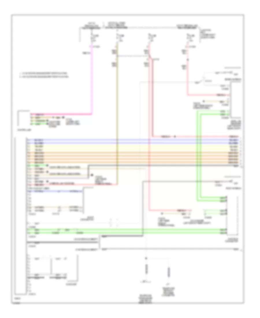 Hifi Radio Wiring Diagram, Convertible without CIC, CCC & M-ASK (1 из 2) для BMW 335is 2013