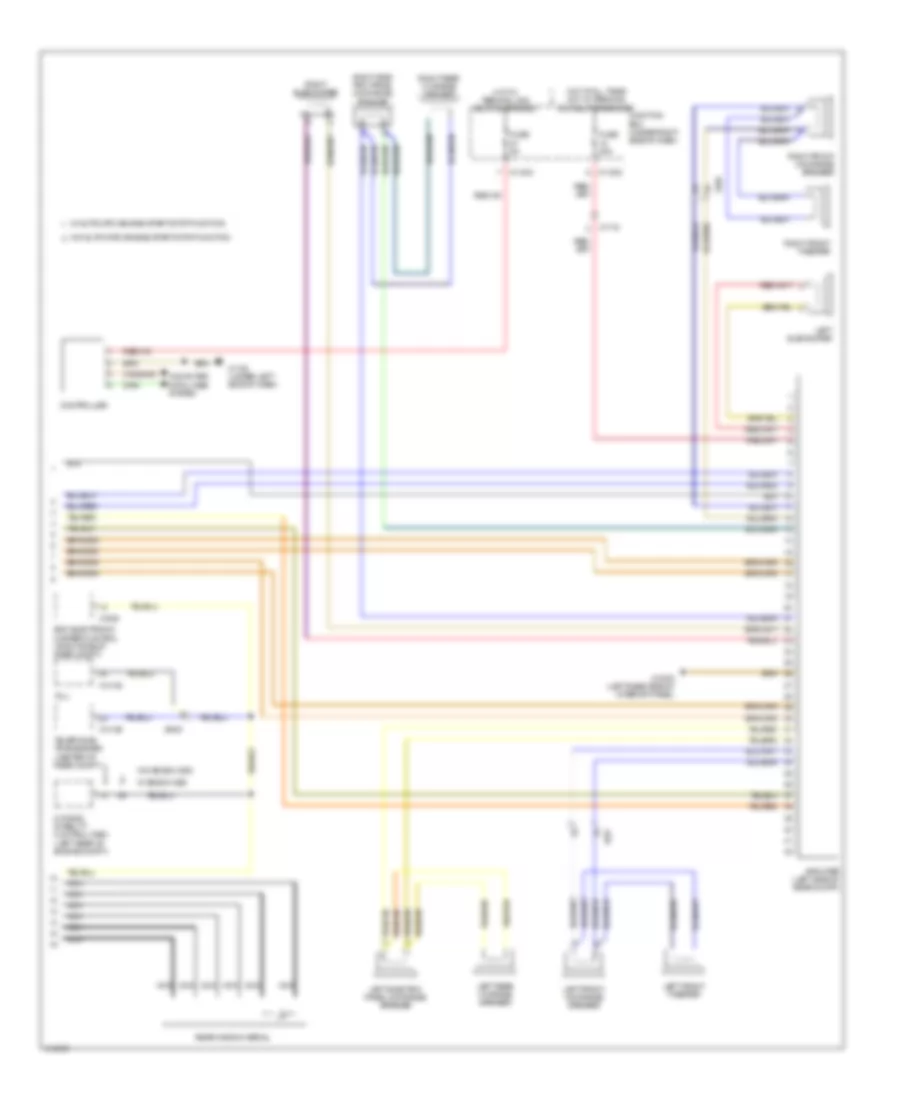 Hifi Radio Wiring Diagram, Coupe withCCC & M-ASK (2 из 2) для BMW 335is 2013