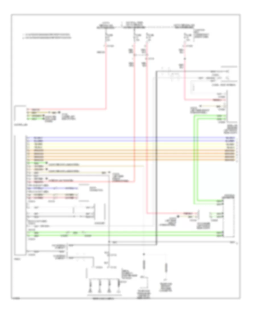 Hifi Radio Wiring Diagram, Coupe without CIC, CCC & M-ASK (1 из 2) для BMW 335is 2013