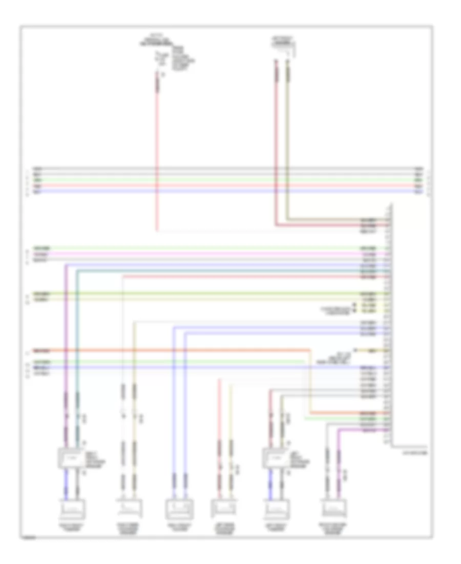 Navigation Wiring Diagram, withHifi Radio & Active Sound Design (5 из 6) для BMW 335i xDrive 2014