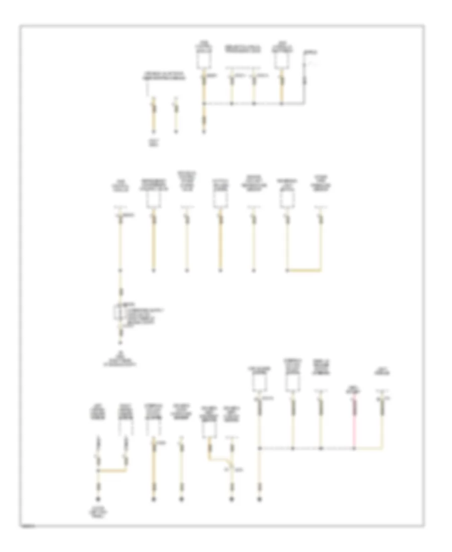 Электросхема подключение массы заземления (1 из 7) для BMW 650i 2009