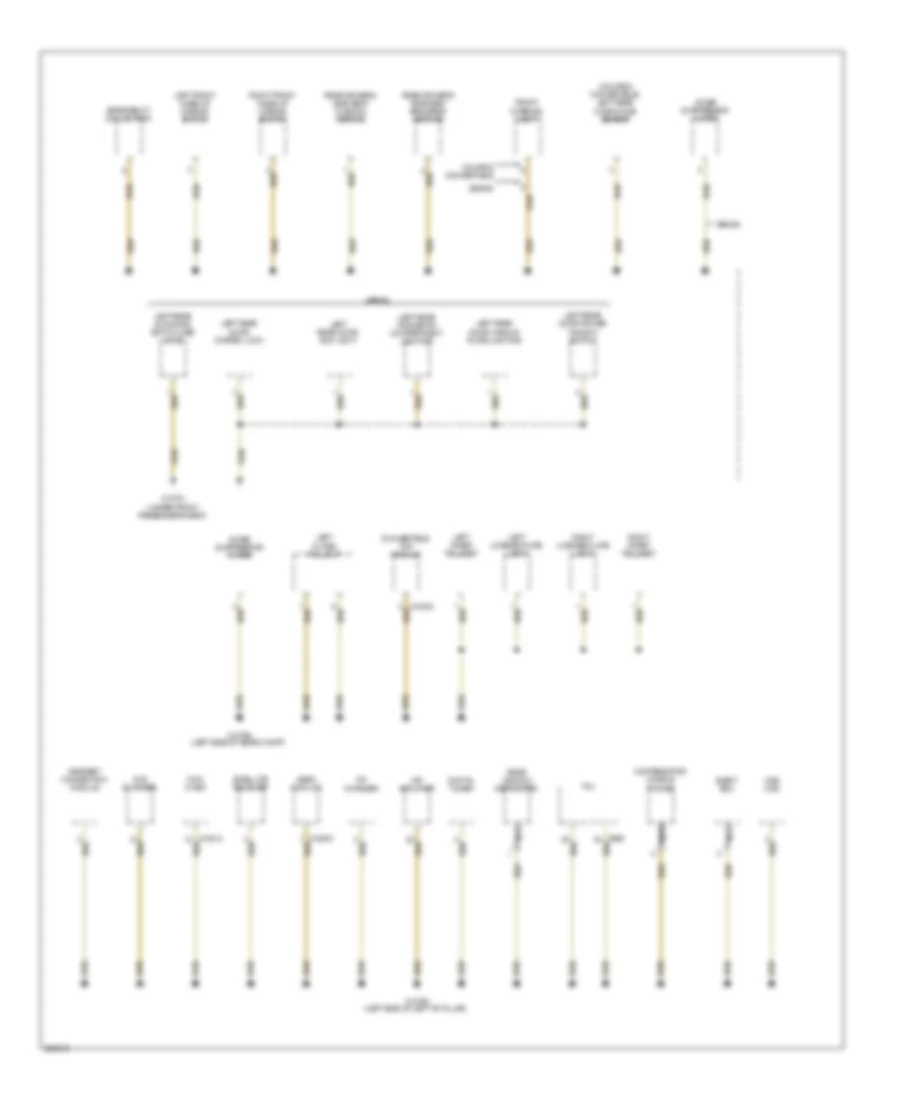 Электросхема подключение массы заземления (6 из 7) для BMW 650i 2009