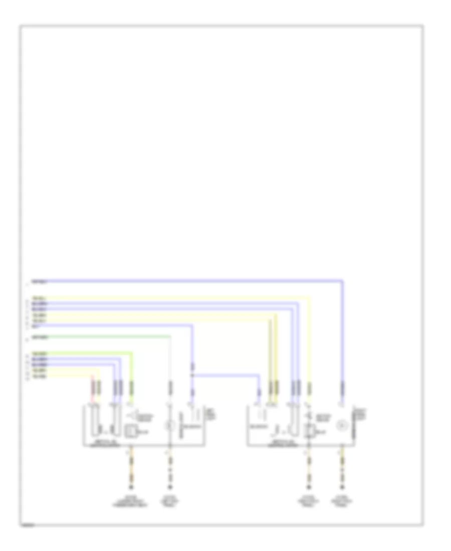 Электросхема фар (2 из 2) для BMW 650i 2009