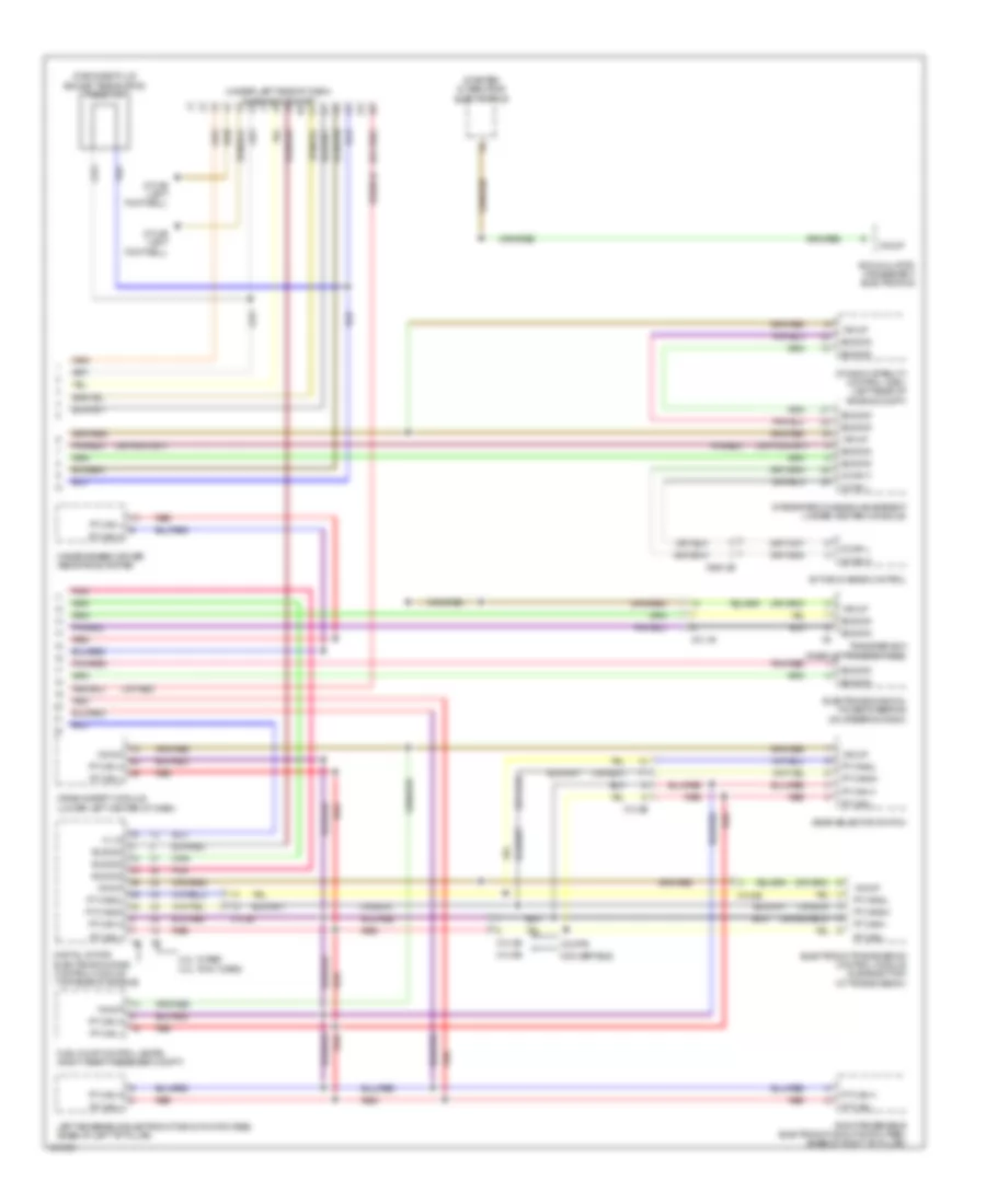 Электросхема линии передачи данных CAN (4 из 4) для BMW 428i 2014