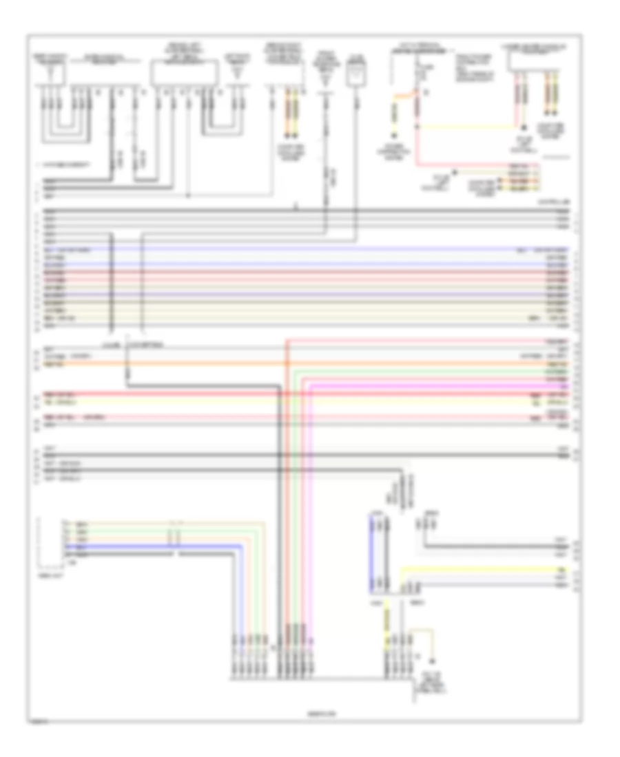 Navigation Wiring Diagram, withHifi Radio & Active Sound Design (2 из 5) для BMW 435i xDrive 2014