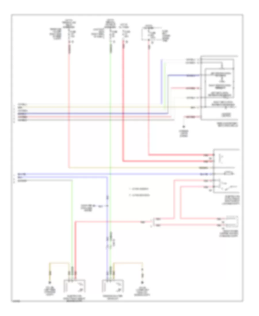 Электросхема кондиционера, С Заднее Автоматическое Управление Климатом (4 из 4) для BMW 535d 2014