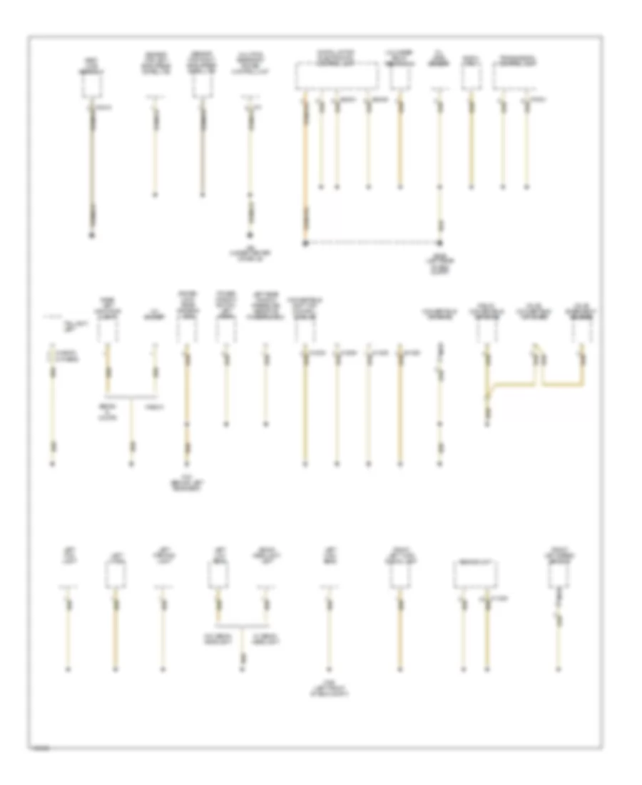 Электросхема подключение массы заземления (1 из 4) для BMW 323i 2000