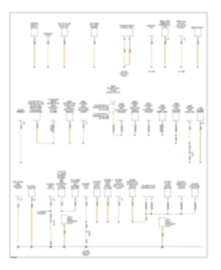 Электросхема подключение массы заземления (1 из 7) для BMW 740Li 2012