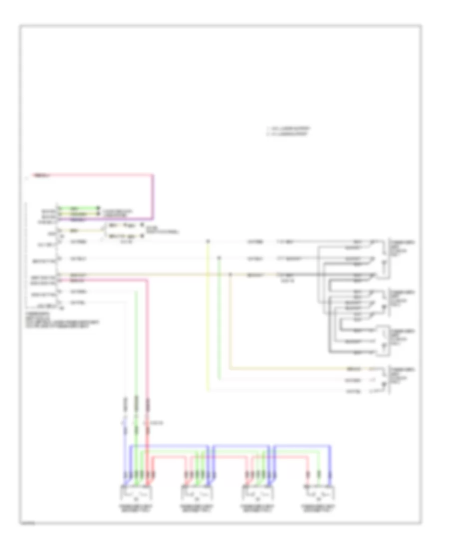 схема вентиляции места (2 из 2) для BMW 640i 2013