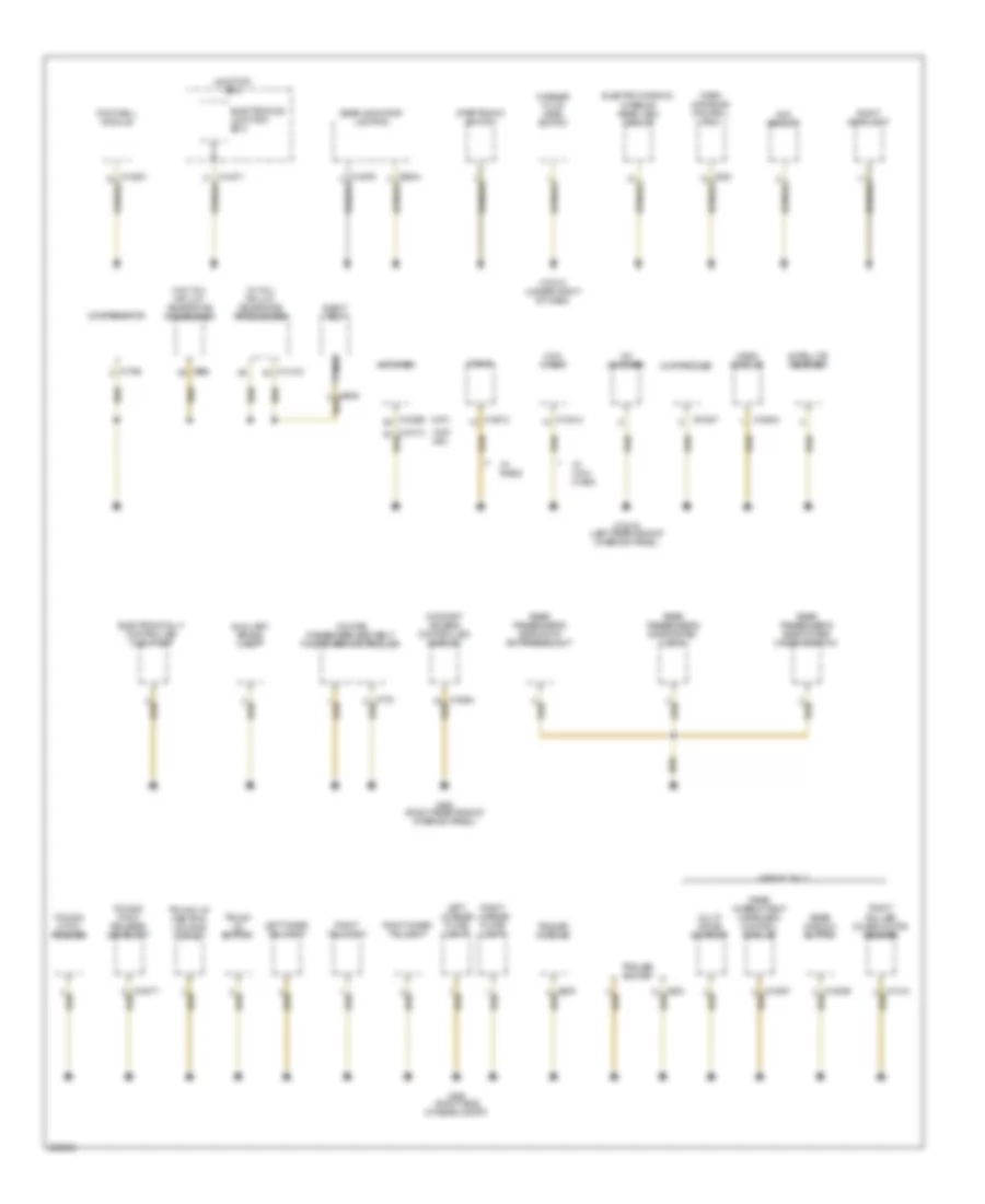 Электросхема подключение массы заземления (3 из 4) для BMW 328i 2007