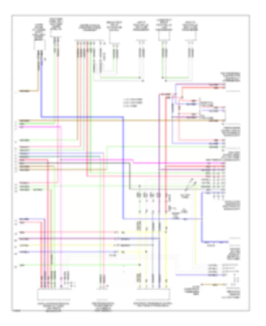 Электросхема линии передачи данных CAN (4 из 4) для BMW 740i 2013