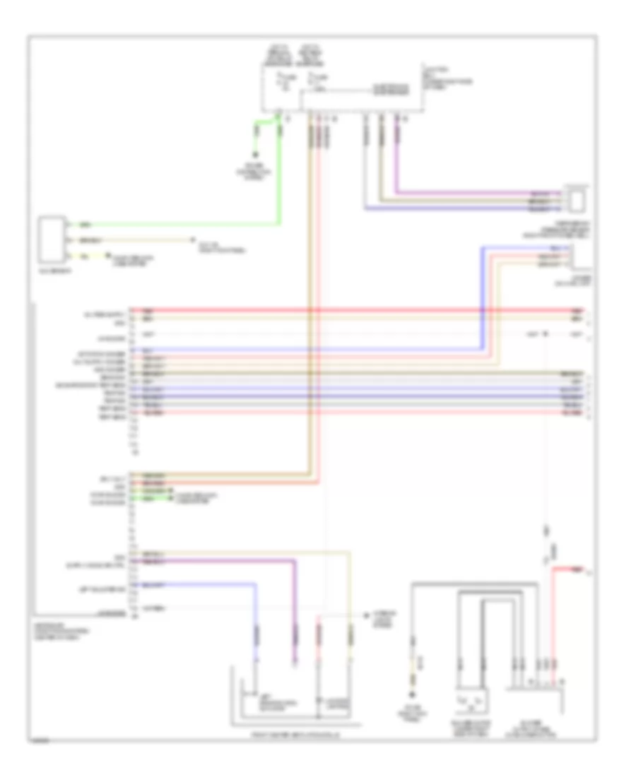 Электросхема кондиционера (1 из 3) для BMW 640i 2014