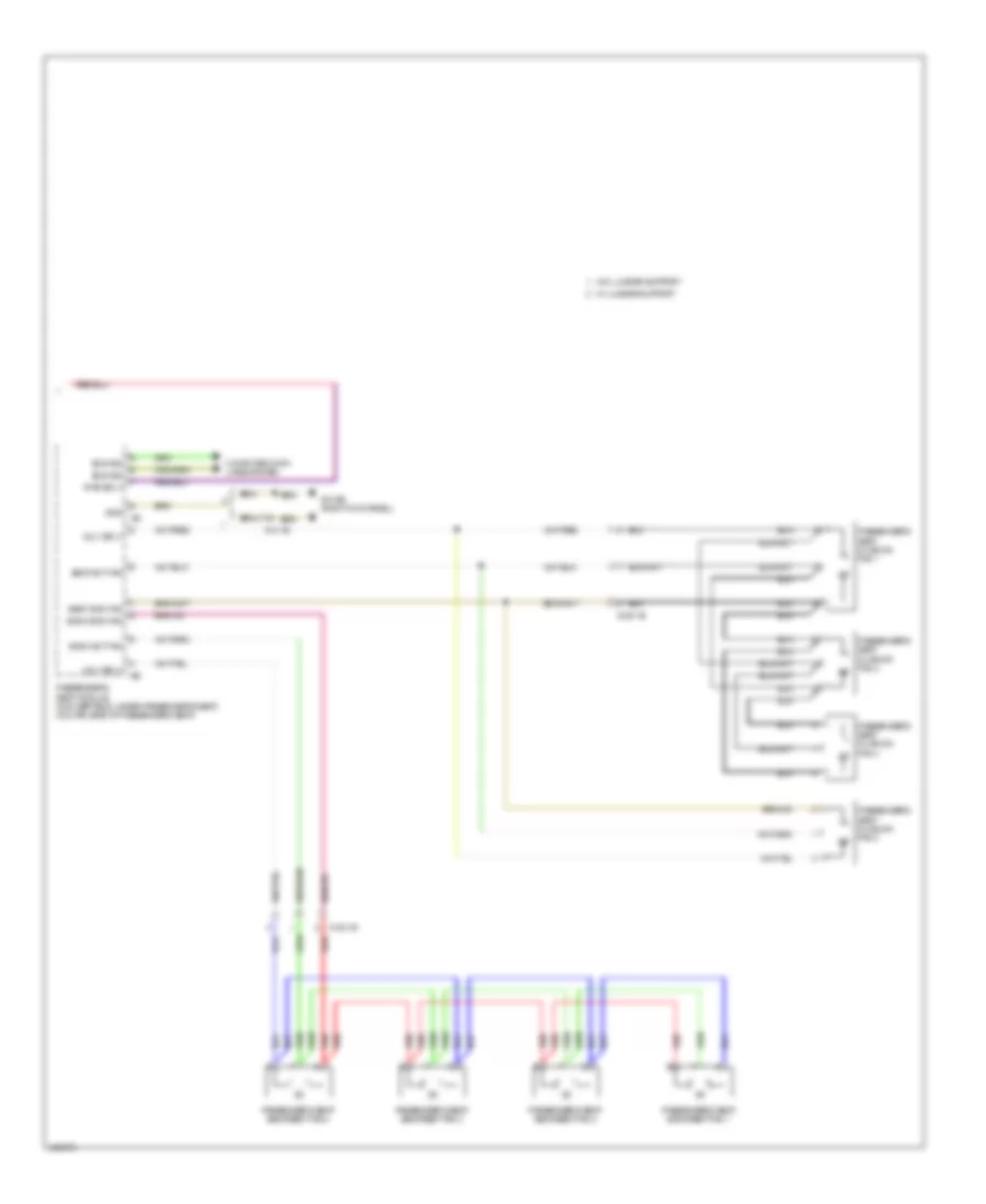 схема вентиляции места (2 из 2) для BMW 640i 2014