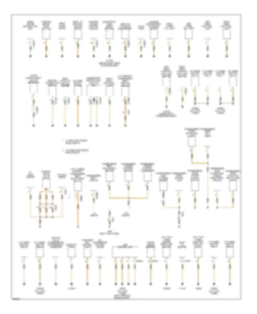 Электросхема подключение массы заземления (4 из 5) для BMW X6 M 2011