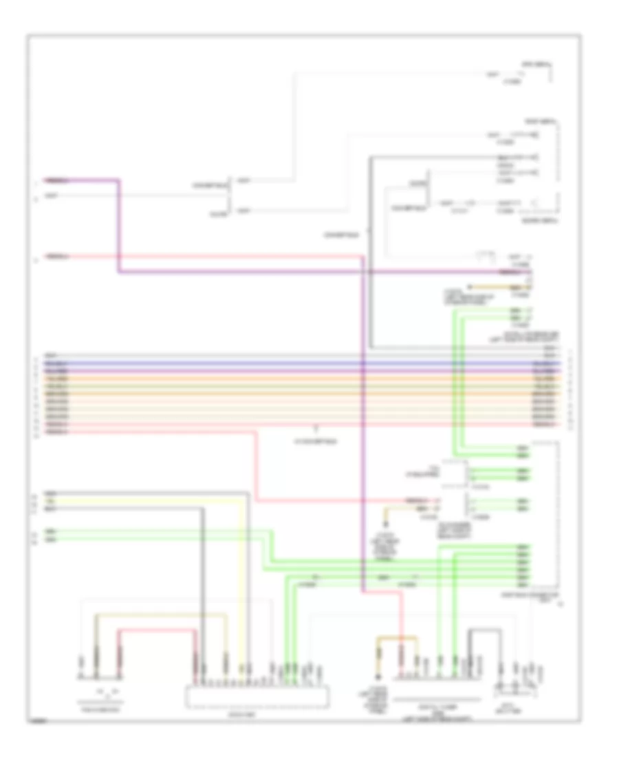 Hifi Radio Wiring Diagram, withCCC & M-ASK (2 из 3) для BMW 128i 2012