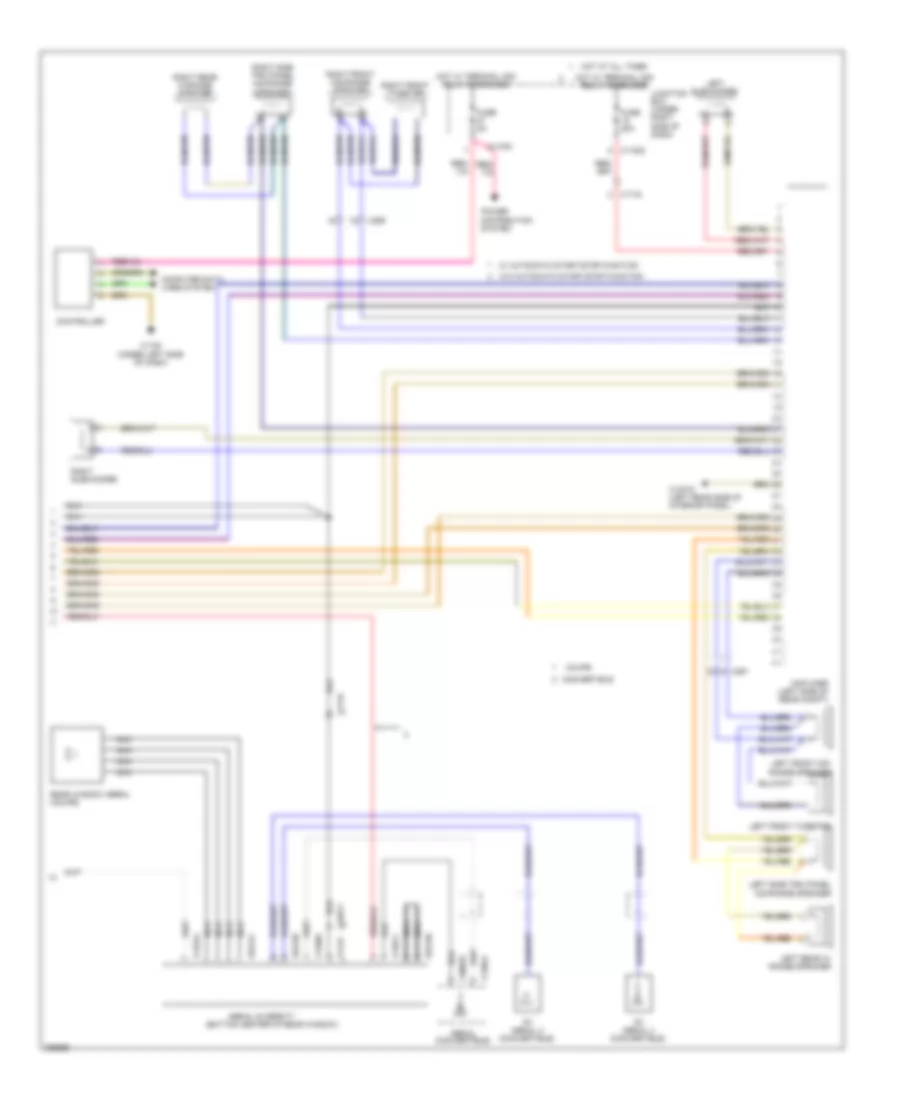 Hifi Radio Wiring Diagram, withCCC & M-ASK (3 из 3) для BMW 128i 2012
