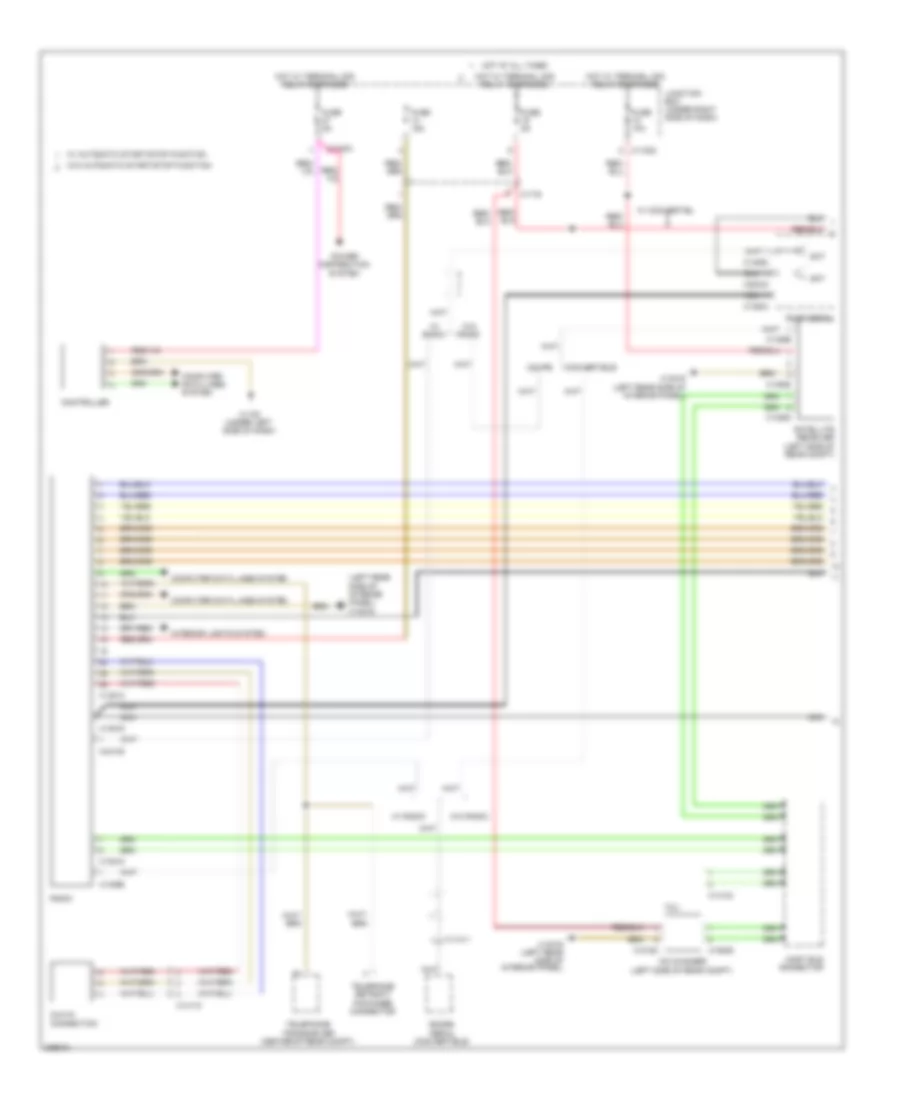 Hifi Radio Wiring Diagram, without CIC, CCC & M-ASK (1 из 2) для BMW 128i 2012