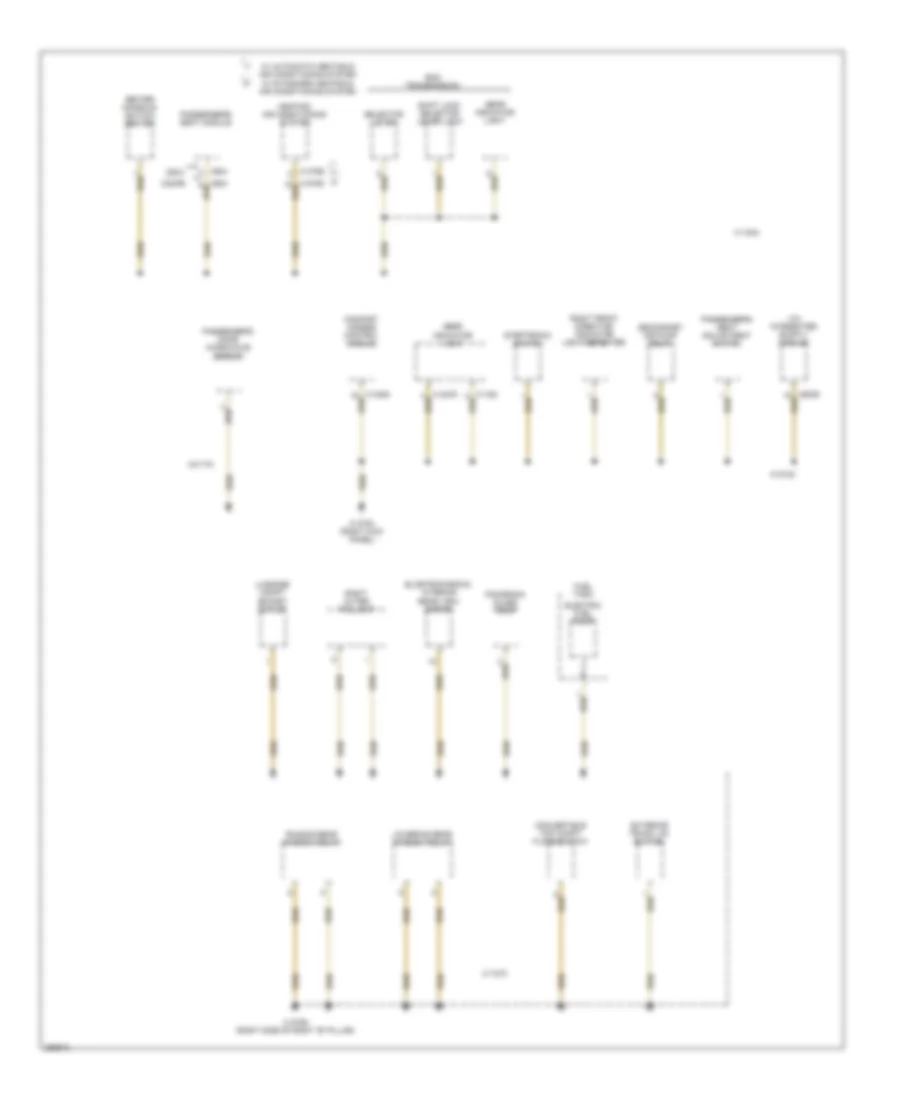 Электросхема подключение массы заземления (2 из 7) для BMW M6 2007