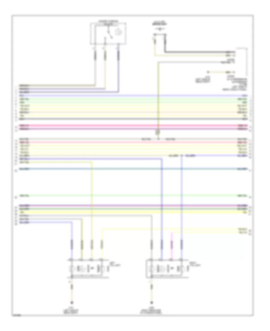 Электросхема розетки подключения прицепа и внешнего освещения, Универсал (2 из 3) для BMW 328i 2012