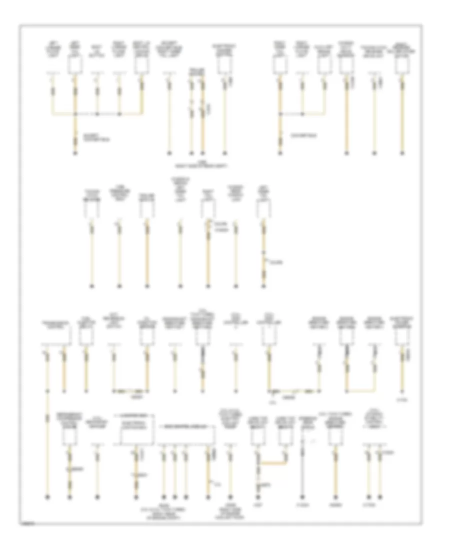 Электросхема подключение массы заземления (4 из 4) для BMW 335xi 2012