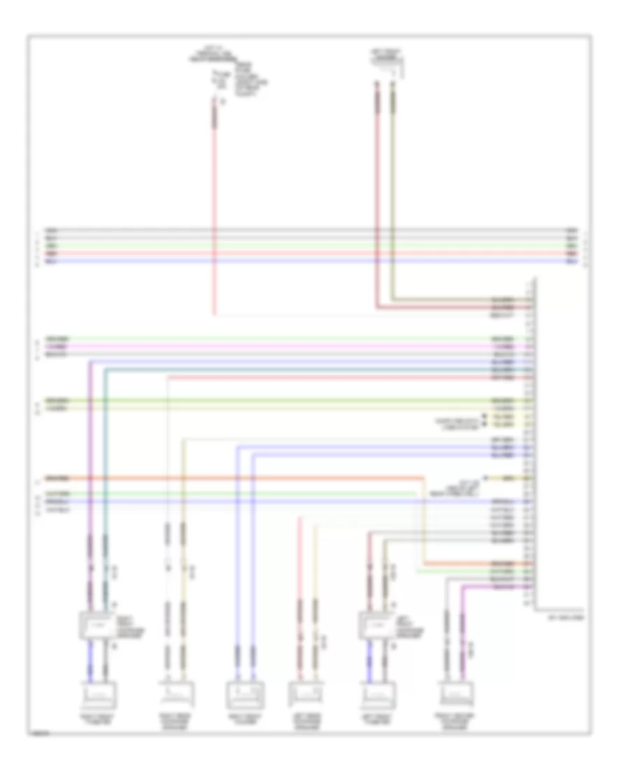 Navigation Wiring Diagram, withHifi Radio & Active Sound Design (5 из 6) для BMW ActiveHybrid 3 2014