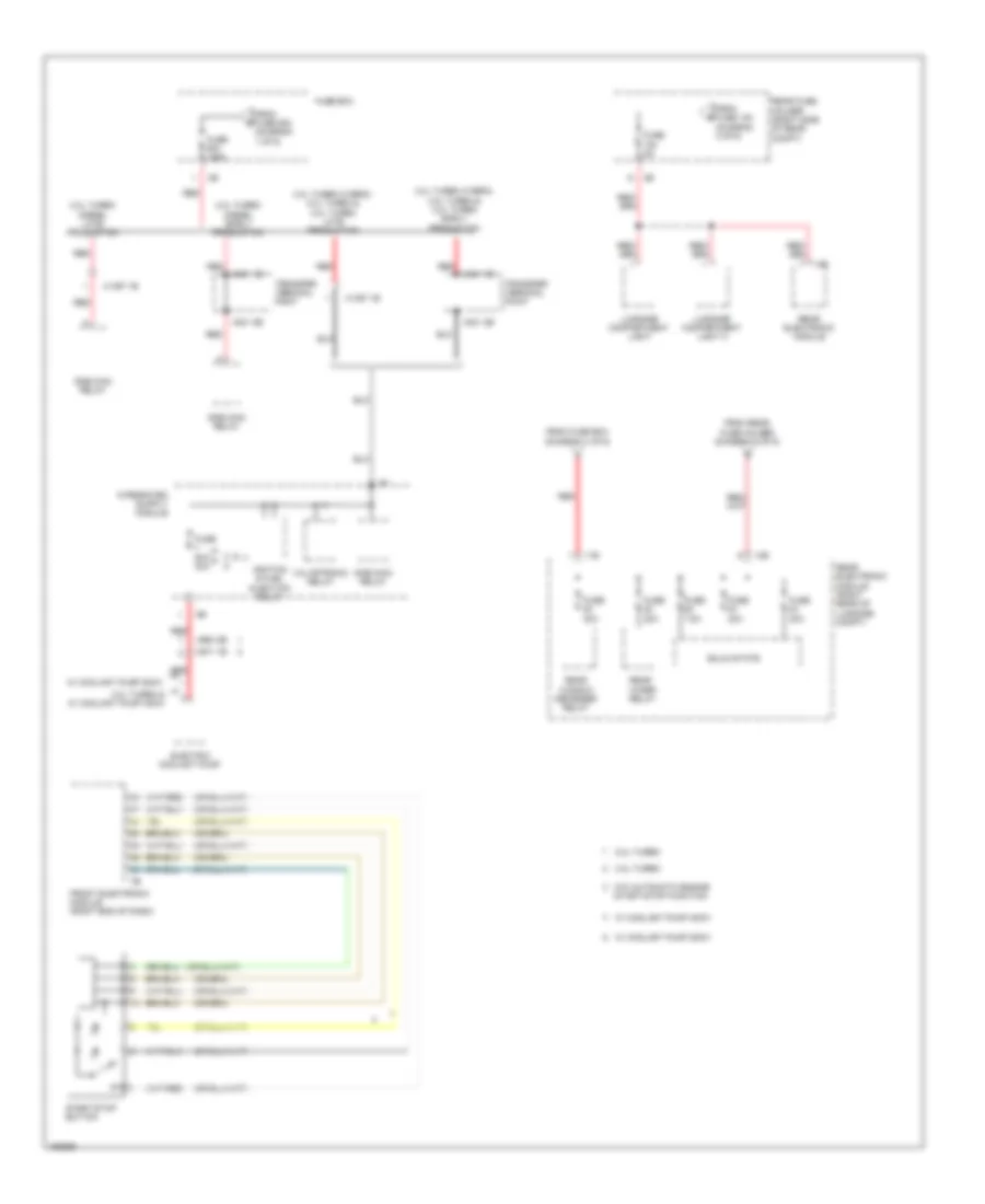 Электросхема блока предохранителей и реле (5 из 6) для BMW ActiveHybrid 3 2014
