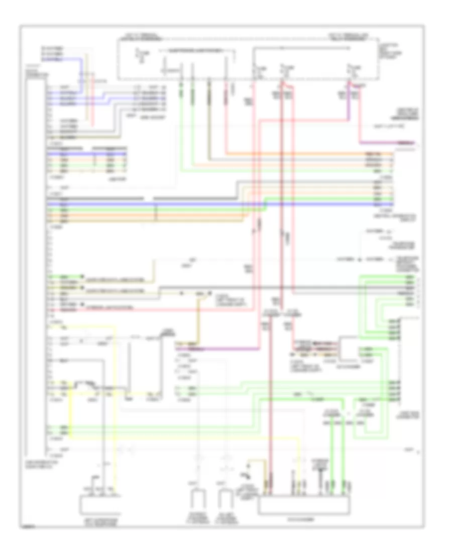 Navigation Wiring Diagram, withCIC & Top Высококачественное Радио (1 из 2) для BMW Z4 35is 2012