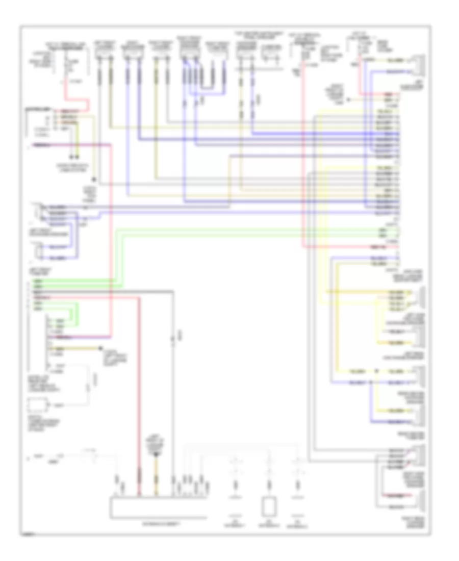 Navigation Wiring Diagram, withCIC & Top Высококачественное Радио (2 из 2) для BMW Z4 35is 2012