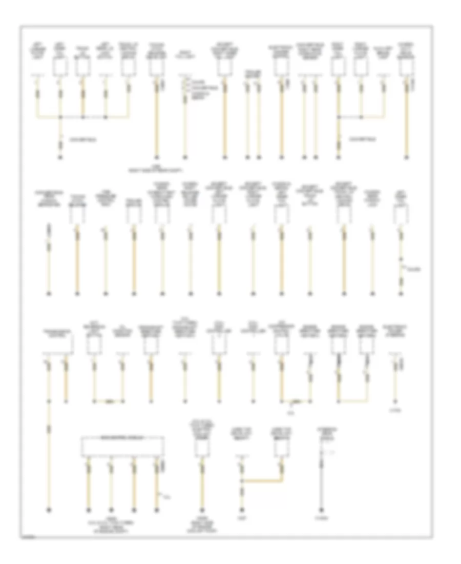Электросхема подключение массы заземления (4 из 4) для BMW 335xi 2010